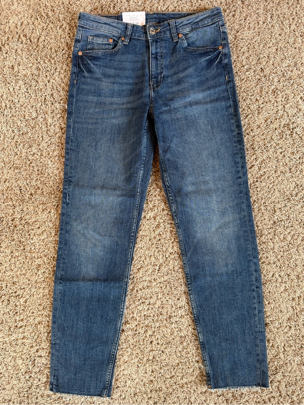 H&M &Denim girlfriend fit jeans